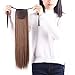 Drawstring Ponytail Clip in Hair Extensions ponytail Hairpiece Binding Pony Tail Extension for Girl Lady Woman Light Brown