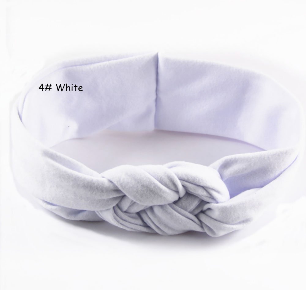 Vinmax 6Pc Baby Headbands Turban Knotted,Child Braid Cross Headband,Baby Hair Accessories Toddler Soft Girl Kids Cross Hairband,Girl\'s Hairbands for Newborn,Toddler and Childrens