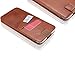 KAVAJ iPhone 8/7 / 6S / 6 Plus Holster Case Leather Miami Cognac-Brown Slim-Fit Pouch Leather Holster iPhone 8 Plus Wallet-Case Genuine Leather Cover with Business Card Holder Apple iPhone8 Plus