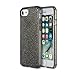 Speck Products Presidio Clear + Glitter Cell Phone Case for iPhone 7, iPhone 6/6S - Gold Glitter/Onyx Black Clear
