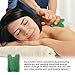 AHIER Jade Massage Tool, Facial Tool Natural Jade Stone Message Board for Body, Neck, Face(Green)