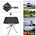 WALSKING Folding Camping Stool,Portable Camping Fishing Chair,Outdoor Slacker Chair for Backpacking,Hiking,BBQ,Picnic,Travel,Beach Chair with Carry Bag