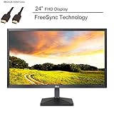LG 24" Class Full HD TN Display Monitor, AMD