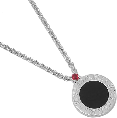 Amazon ブルガリ ネックレス アクセサリー セーブ ザ チルドレン ルビー 0 07カラット ブラック シルバー Bvlgari 並行輸入品 ネックレス 通販