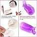 Nail Polish Remover Clips Set - KASI Reusable Soak Off Caps To Remove UV Gel Shellac Acrylic Polish Nail Art Removal Wraps Tool - 10Pcs