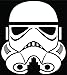 Cove Signs Star Wars - Stormtrooper Die Cut Premium Vinyl Decal - White 4