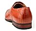 Ferro Aldo Modern Men's Dress Lace-up Oxfords Shoes Cap Toe Brown