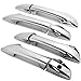 MaxMate Fits 08-12 Honda Accord Sedan Chrome 4 Doors Handle Cover W/O Passenger Side Keyhole