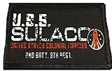 Aliens Movie USS Sulaco Morale Patch. Perfect for your Tactical Military Army Gear, Backpack, Operator Baseball Cap, Plate Carrier or Vest. 2x3