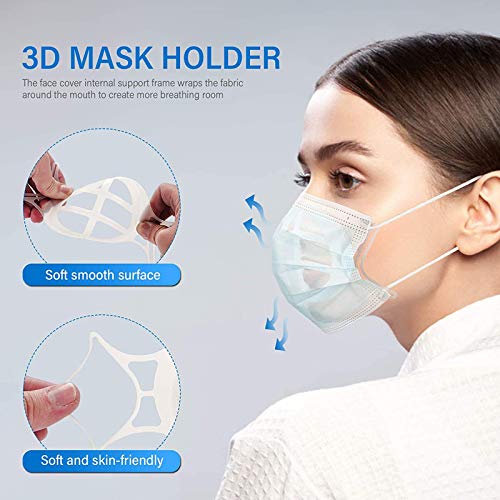 Face Mask Bracket Large for Men,3D Mask Bracket Internal Support Frame