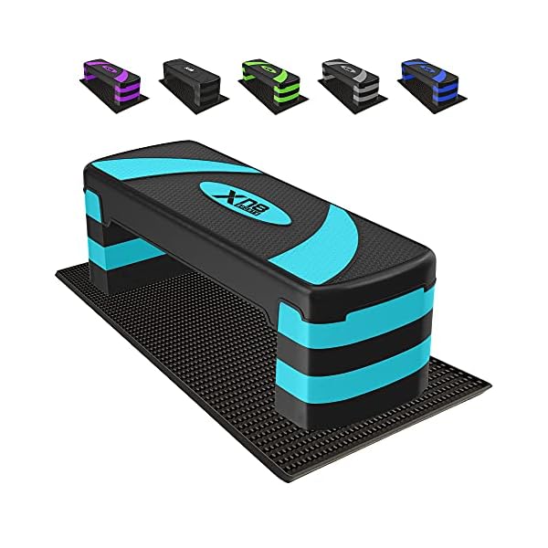 Xn8-Aerobic-Stepper-Fitness-Steps-Adjustable-Height-4-Level-Exercise-10cm-15cm-20cm-25cm-Anti-Slip-Steppers-for-Cardio-Home-Gym-Workout-Routines-Training Xn8 Steppers for Exercise Workout 4 Height Adjustable 10cm 15cm 20cm 25cm Exercise Step Non-Slip Aerobic Fitness Step…