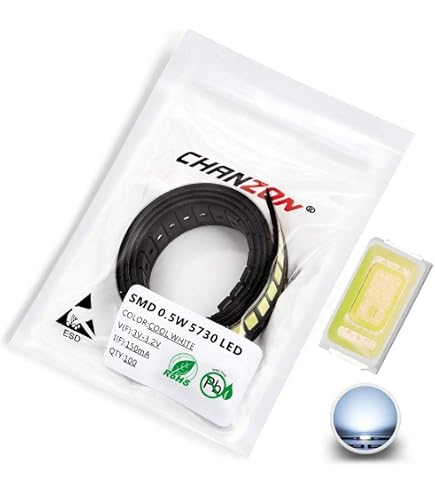 50-Pack 3V SMD LED Lens With Fiberglass Board – High Brightness Replacement Lamp Beads For 32-65 Inch LED TV Repair