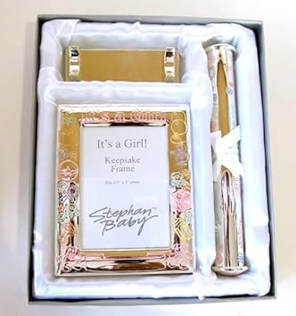 Amazon Com Stephan Baby It S A Girl Photo Frame And