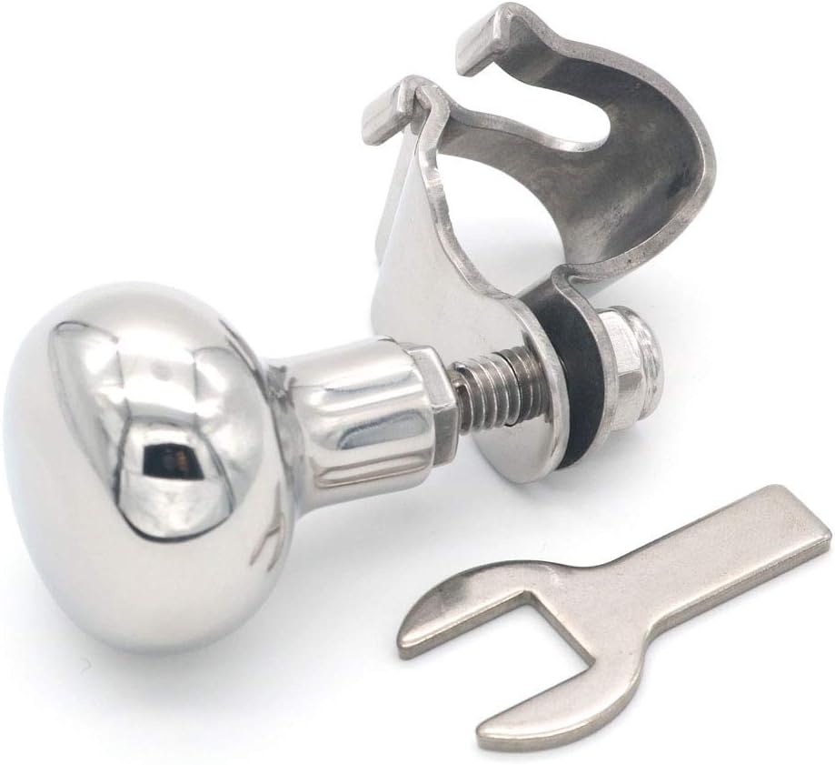 ZHITING Boat Steering Wheel Knob 316 Stainless Steel Marine Sport Boat