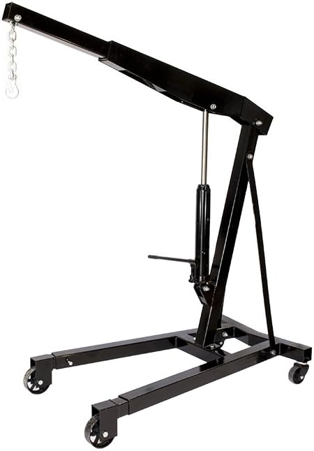 3 Ton Shop Crane Engine Motor Cherry Picker Hoist Lift Swivel WIMMER