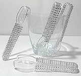 Specialty Bling Tongs Embellished With SILVER Rhinestones - Perfect Addition For Candy Buffett At Wedding/Special Event!!