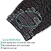 Rolisy Kinky Straight Clip ins Human Hair Extensions,100% Unprocessed 8A Grade Human Hair,Real Soft Thick Hair for Women,Kinky Straight Hair Clip ins,Natural Black Color,120Gram,10Pcs,18 INCH