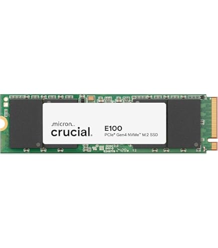 Crucial SSD P310 1TB 2280 PCIe Gen4 3D NAND NVMe M.2 – Até