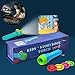 Story Projection Torch , Kids Sleep Stories , Flashlight Luminous Toy , Animal Slide Show , 4 Fairy Tales Movies 32 Slides Great Educational Toy Gift for Toddler , Boys and Girls