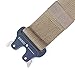 TACVASEN Men's Tactical Utility Nylon Waist Belt Heavy Duty Waistband With Metal Buckle