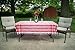 Madame Gayda Tablecloth Checkered Buffalo Check Plaid Linen Cotton Picnic Blanket Table Cover Red (Red, 64x64 inches)