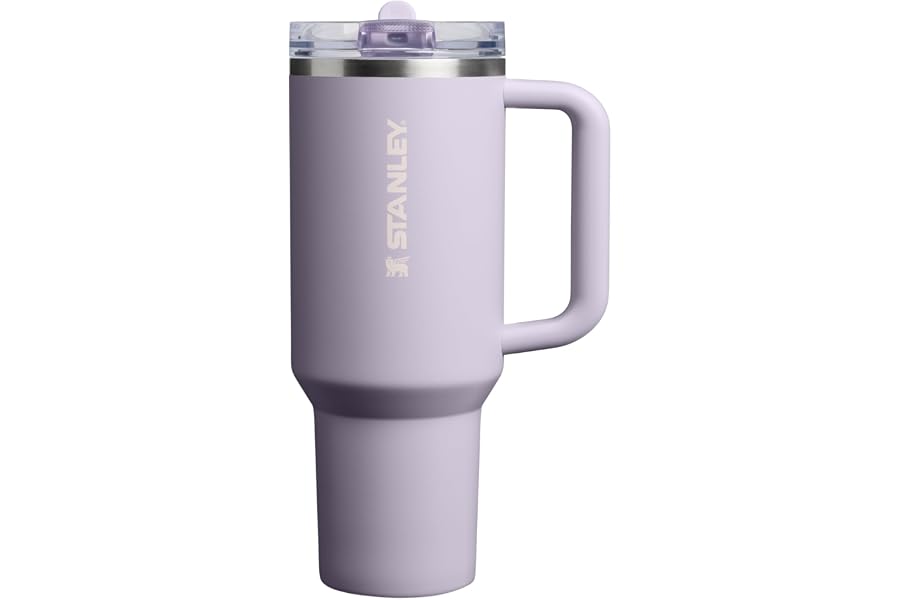 STANLEY Quencher ProTour Flip Straw Tumbler with Leakproof Lid 40 oz | Built-In Straw & Handle | Cupholder Compatible for Tra Book
