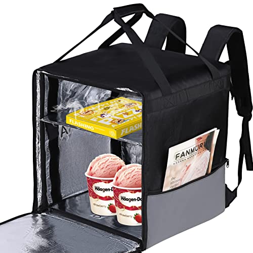 Food Delivery Backpacks Bag,For Uber Eats, Insulated Backpack for Pizza