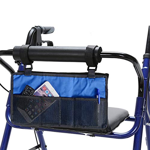 MXCELL Wheelchair Bag Travel Storage Tote Backpack Accessory Pouch Cover Underseat Bag for Your Mobility Devices, Fits Most Scooters, Walkers, Rollators - Manual, Powered or Electric Wheelchairs