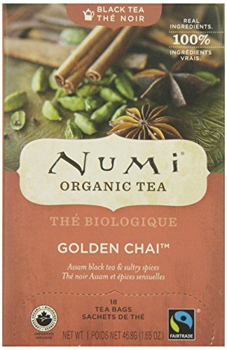 Numi Golden Chai, 18-Count