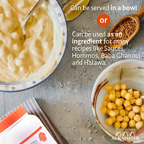 Al Kanater, Tahini Sesame Paste, 2 LB (32 Oz), 100 Natural, 100