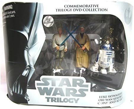 Wal-mart Exclusive Commemorative Star Wars Trilogy 4-Pack Luke, Ben, C-3PO & R2