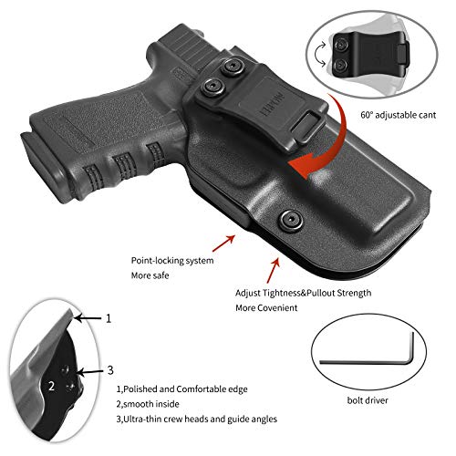 Yidarton Pistol Holster for for Men/Women Glock 19 Holster Concealed