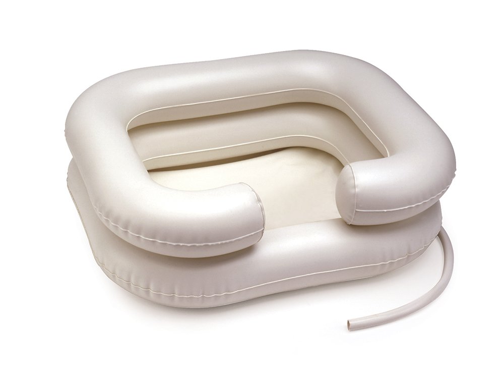 White Compact Portable Inflatable Easy Shampoo Surgery Patient