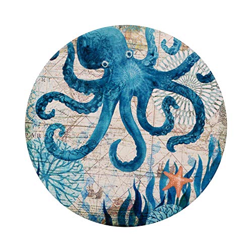 image for CoxFox Pack of 2 Car Coasters for Cup Holders Absorbent Auto Ceramic S