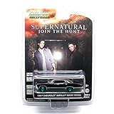 Limited Edition GREEN MACHINE Chase Piece * 1967 CHEVROLET IMPALA SPORT SEDAN from the television show SUPERNATURAL Greenlight Collectibles 1:64 Scale * Hollywood Series 6 * Die Cast Vehicle