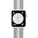Winmy Sport Loop Band Compatible with Apple Watch 42mm, Lightweight Breathable Woven Nylon Replacement Strap for iWatch Series 3 2 1 - White Stripe