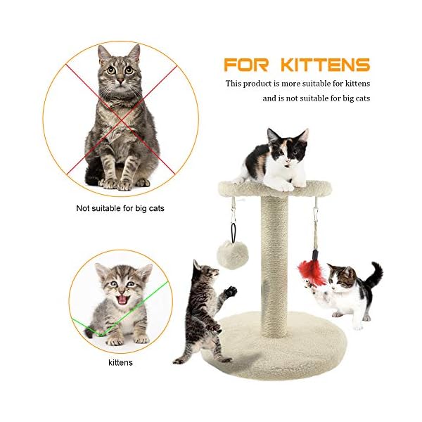 Zubita-Cat-Tree-Tower-Cat-Scratcher-Kitty-Furniture-Scratching-Post-Climber-House-Cat-Play-Tower-Activity-Centre-for-Playing-Relaxing-and-Sleeping Zubita Cat Tree Tower, Cat Scratcher Kitty Furniture Scratching Post Climber House Cat Play Tower Activity Centre for…