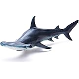 Hammerhead Shark Toys 10.8inch Recur Ocean Toy Animals Figure Toys, Realistic Ocean Shark Figurine Role Play Toy Soft PVC Mar