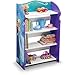 Frozen Bookshelf Organizer Toy Storage Princesses Anna And Elsa Kid Bed Play Room Bin Box Book Shelf, Durable and easy-to-clean finish, Made of engineered wood 19.75