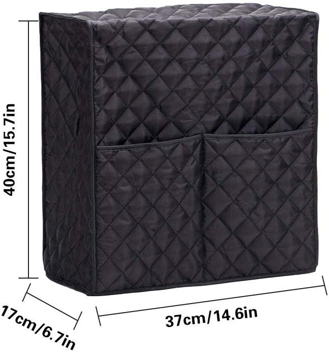 Large Size Kitchen Appliance Cover - Food Processor Cover - Universal Juicer Cover Kitchen Appliance Case with Two Pockets