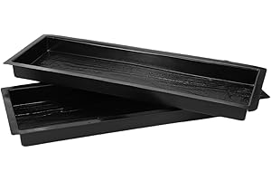 Latwne 2 Molds Old Wooden Boards Paving Pavement Concrete Mould Garden Stepping Stone Path Patio