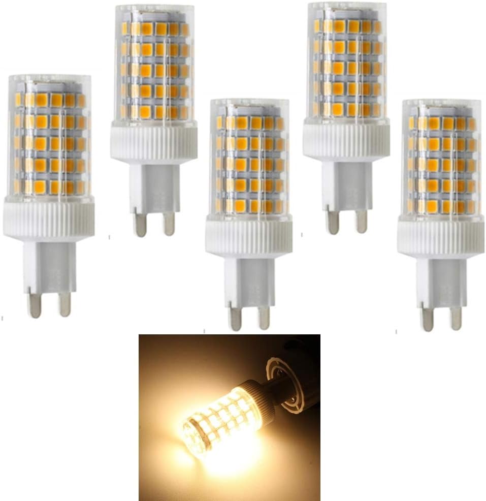 Ampoule Led G9 10W,Céramique G9 Base,86x2835 SMD,10W (Ampoule halogène