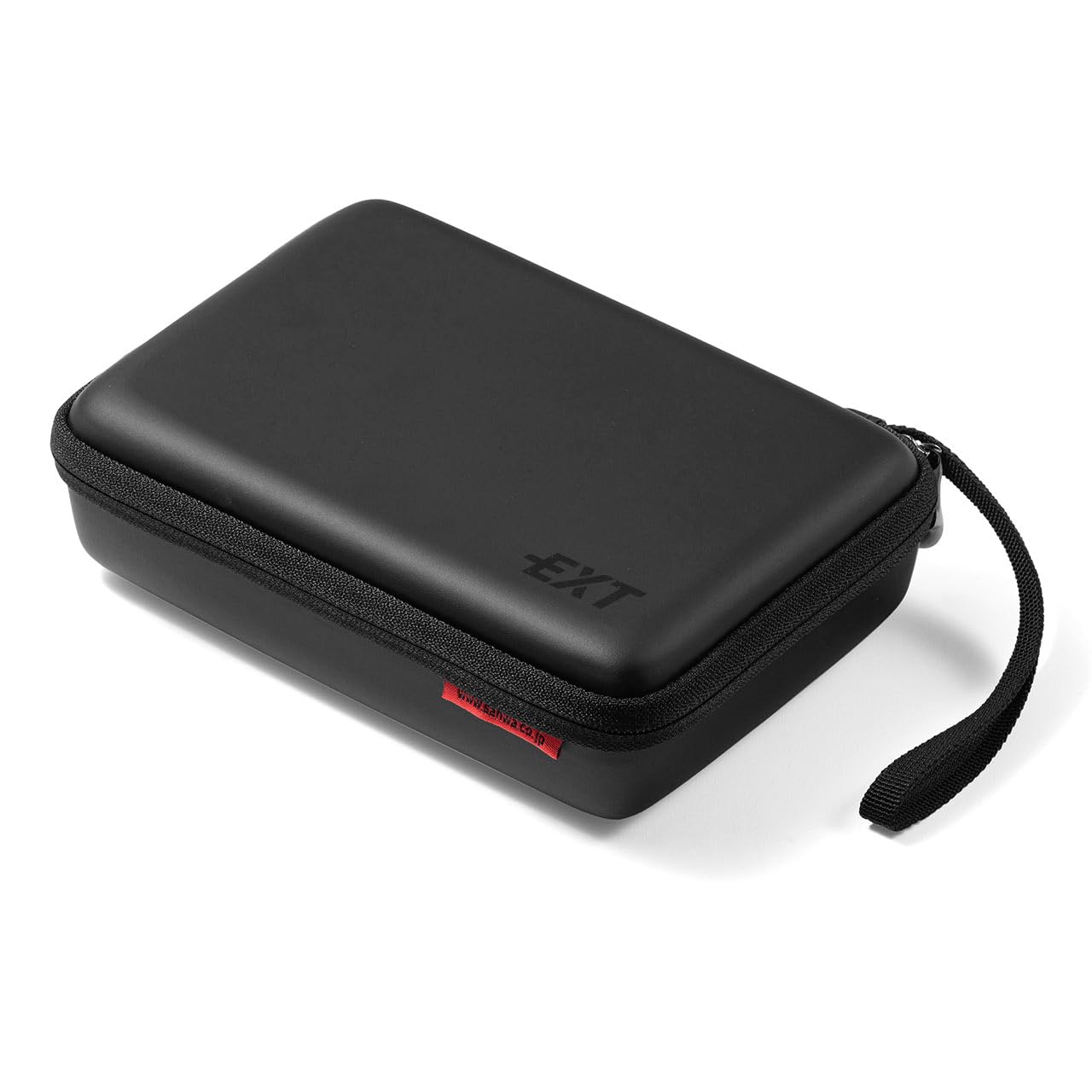 サンワダイレクト トラベルポーチ ガジェットポーチ セミハード 仕切り付 旅行 出張 便利グッズ マウス ケーブル モバイルバッテリー 収納ポーチ Sサイズ ブラック 200-BAGIN014BK商品画像