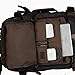 Mens Travel Backpack, Yousu Men's Large Canvas Carry on Backpacks 45L Travel Duffel Bag Backpack Vintage Hiking Bag Shoulder Bag 3-in-1 Black