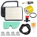 Harbot 98018 21541600 PR3011004 Air Oir Filter Tune Up Kit for Cub Cadet LTX1040 LTX1045 KH-2088302-S1 OCC-2008302 Toro 13AX60RG744 13AX60RH744 LX420 LX460 Lawn Tractors