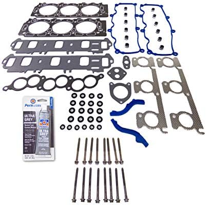 CPWK341 Head Gasket Set Bolt Kit Fits: 99-00 Ford Sable Windstar 3.0L V6 OHV 12v Vulcan