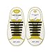 HYFAM Elastic Shoe Laces for Kids No Tie Shoelaces Waterproof Elastic Stretchy Silicone Tieless Shoe Laces for Sneakers Board Shoes Casual Shoes