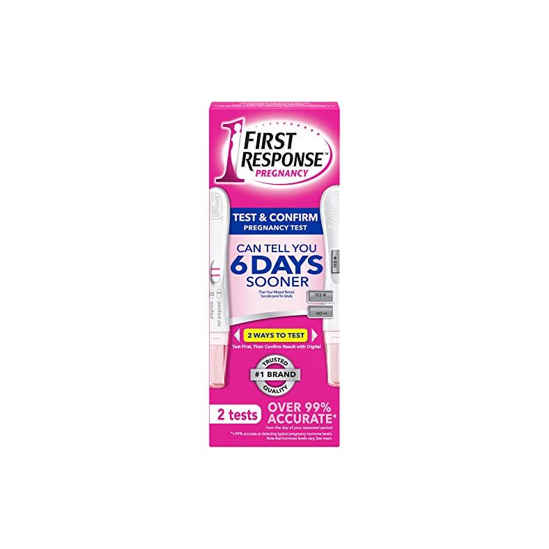 First Response Test & Confirm Pregnancy Test, 1 Line Test and 1 Digital Test Pack