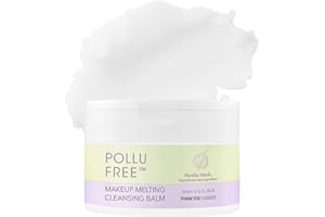 THANKYOU FARMER Pollufree Makeup Melting Cleansing Balm 3.16 Fl Oz (90ml) - Waterproof Makeup Remover, Patented Korean Herb Extract, Korean Cleansing Balm Makeup Remover, Oil Based Cleanser