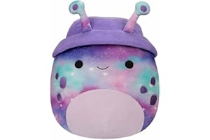 Squishmallows 12-Inch Daxxon Purple Alien - Medium-Sized Ultrasoft Official Kelly Toy Plush